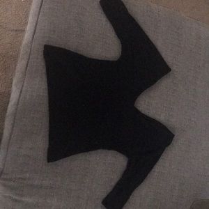 V neck crop top